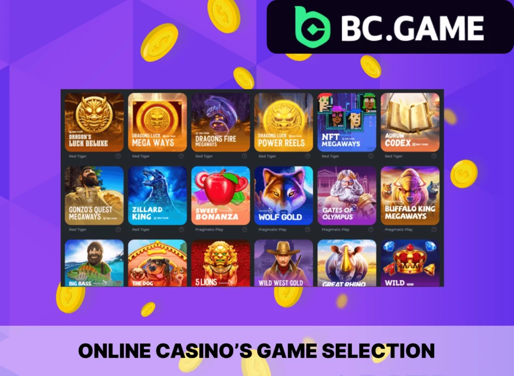 BC Game Original games